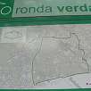 Mapa de la ronda verda sector Badalona -en pequeño vemos el circuito completo- / Ruta en Bici Ronda Verda | Sector Badalona 