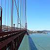 El Golden Gate desde el carril bici/peatón / Ruta en Bici San Francisco | Golden Gate | Sausalito 