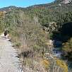 Seguimos avanzando al costado del río / Ruta en Bici Vía Verde del Llobregat 