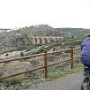 Día 2: Vista del gran viaducto que nos lleva a Albentosa / Ruta en Bici Vía verde Ojos Negros 