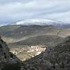 Calcena y las estribaciones del Moncayo nevadas / Calcena · La Ojosa   