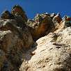 Vías de escalada en la cara este (© Montañismo para todos) / Castellot de Baells 