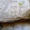 Detalle del boulder del cuarto tramo / Cueva Horá | Loja 