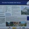 Nuevo Panel de la vía ferrata (PRAMES) / Foradada del Toscar 
