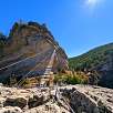 Puente colgante de 25 metros en subida / El Castillo K2 | Fuertescusa 