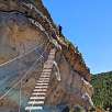 Detalle final de la pasarela / El Castillo K2 | Fuertescusa 