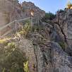 Escaleras de subida al interior del castillo de Espadilla / La Piqueta de Espadilla 
