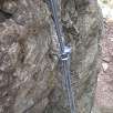 Grapas estables pero cable de vida precario / Roca Dreta | Montpedrós 