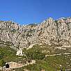 Vista de la cara sur de Montserrat desde Collbató / Torrent Fondo 