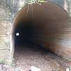 Entrada del primer túnel -el más largo- / Torrent Tortuguer 