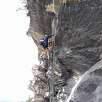 Bajamos por una escalera metálica / Schweifinen Mammut | Zermatt 