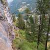Subida equipada con cable por la ladera de la montaña / Schweifinen Mammut | Zermatt 