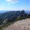 Mirando al oeste zona Agulles Frares Encantats / Blog · Integral de los Ecos | Montserrat 