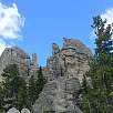 Detalle de las formaciones / Ruta a pie Black Hills | Harney Peak | Cathedral Spires 
