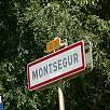 Entrando a Montsegur / Ruta a pie Camí dels Bons Homes 