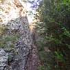 Paso estrecho que nos lleva a la parte alta de la sierra Major / Ruta a pie Graus de la Morera de Montsant 