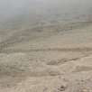 Tramo de arena de subida al templo -algo descompuesto- / Ruta a pie Visitando el Salitre, un templo inca olvidado 