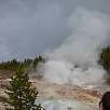 Humareda del Steamboat géiser / Ruta a pie Yellowstone | Norris Geyser Basin 