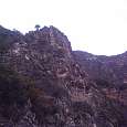 Vista general de la pared del Tossal Gran 