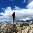 Cima de la vía ferrata 
