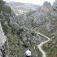 La carretera que nos lleva a Calcena 