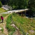 Puente sobre el río la Valira 