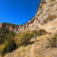 Sendero de descenso de la cornisa 