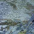 Iniciando la ferrata de la izquierda (fácil) 