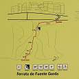 Croquis de la vía ferrata 
