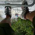 En ligero desplome 