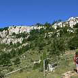 Llegamos al pie de los riscos de Vallcebre 