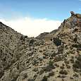 Cambio de dirección en el sendero 