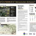 Croquis oficial de la vía ferrata 