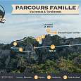 Croquis oficial del recorrido familiar -es en realidad un circuito algo más largo- 
