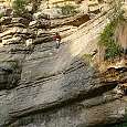 Vista de la cascada Federica 