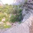 La cascada Federica vista desde arriba 