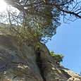Subida vertical -un tramo es de escalada obligada- 