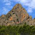 Grupo de excursionistas al inicio de la vía ferrata 