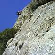 La ferrata sube directa 