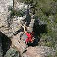 Descendiendo del Pujol de la Mata 