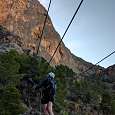 Primer puente tibetano -35 metros- 