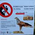 Restricciones a la escalada en los sectores -Botri y los Cortaos- a la izquierda de la vía ferrata 
