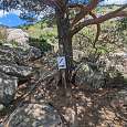 Desvío final en la cima para ir al slackline -previa reserva necesaria- o bajar por las tirolinas 