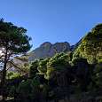 Vista de la cima de la <em>serra de les Canals</em> desde el estacionamiento 
