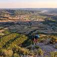 Vistas a Oliana -al sur- desde el final de la vía ferrata 
