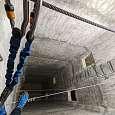 Paso por el primer silo con varios puentes 