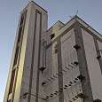 La torre del Silo de Chillarón es el punto más alto de la vía ferrata 