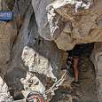 Entrada a la zona de espeleología 