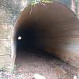 Entrada del primer túnel -el más largo- 