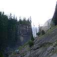 Escalinata hacia Vernal Fall 